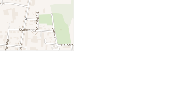 Na Pěčonce v obci Ostrava - mapa ulice