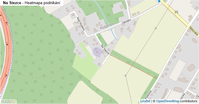 Na Stezce - mapa podnikání