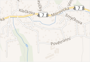 Na Surdíku v obci Ostrava - mapa ulice