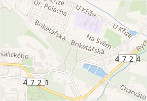 Na Svém v obci Ostrava - mapa ulice