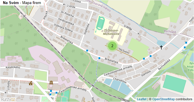 Na Svém - mapa firem