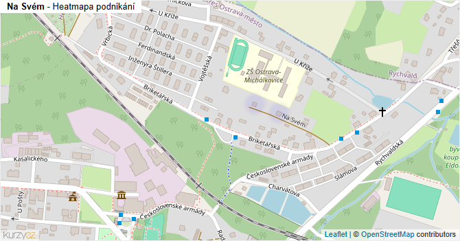 Na Svém - mapa podnikání
