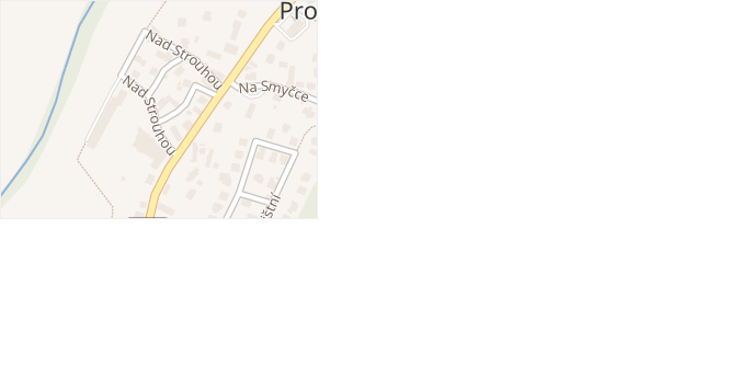 Nad Strouhou v obci Ostrava - mapa ulice