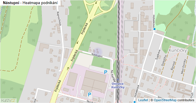 Nástupní - mapa podnikání