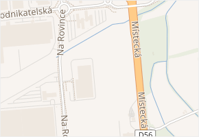 Nebeského v obci Ostrava - mapa ulice
