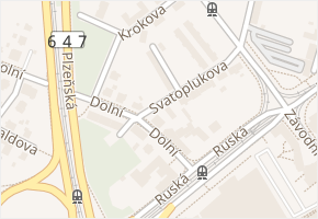 Neklanova v obci Ostrava - mapa ulice