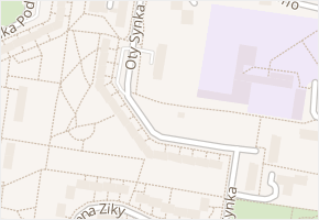 Oty Synka v obci Ostrava - mapa ulice