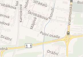 Pekařská v obci Ostrava - mapa ulice