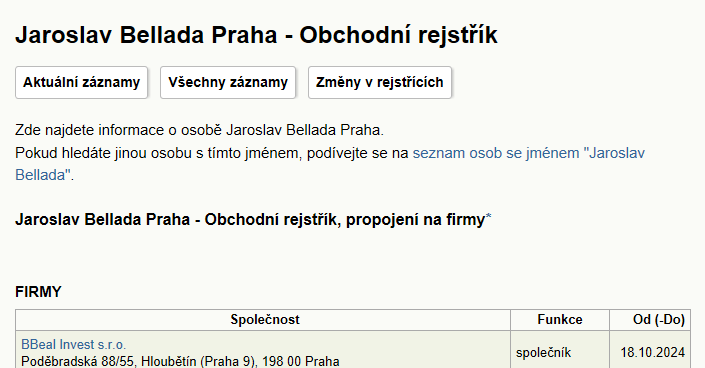 Mapa Pikartská - Firmy v ulici.
