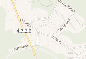 Pod Trianglem v obci Ostrava - mapa ulice