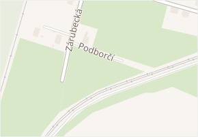 Podborčí v obci Ostrava - mapa ulice