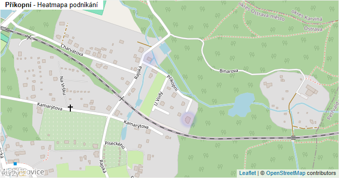 Příkopní - mapa podnikání