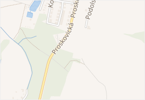 Proskovická v obci Ostrava - mapa ulice