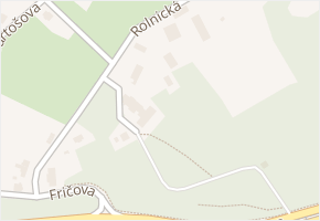 Rolnická v obci Ostrava - mapa ulice
