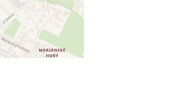 Rtm. Gucmana v obci Ostrava - mapa ulice