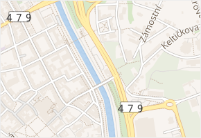 Seidlerovo nábřeží v obci Ostrava - mapa ulice