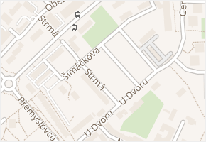 Šimáčkova v obci Ostrava - mapa ulice