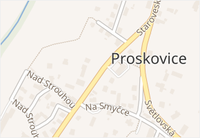Staroveská v obci Ostrava - mapa ulice