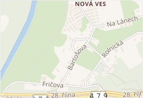 Štěrková v obci Ostrava - mapa ulice