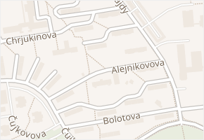 Strelkovova v obci Ostrava - mapa ulice