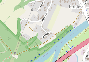 Svážná v obci Ostrava - mapa ulice