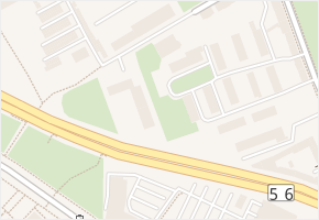 Tomkova v obci Ostrava - mapa ulice