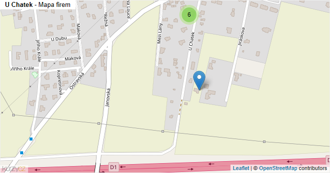 U Chatek - mapa firem