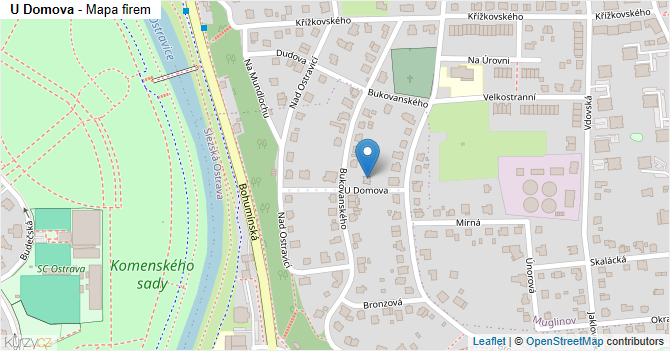 U Domova - mapa firem