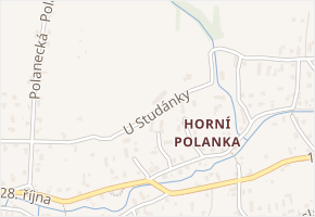 U Studánky v obci Ostrava - mapa ulice