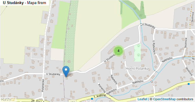 U Studánky - mapa firem