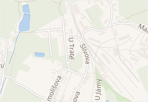 U Tratě v obci Ostrava - mapa ulice