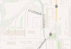 U Učiliště v obci Ostrava - mapa ulice