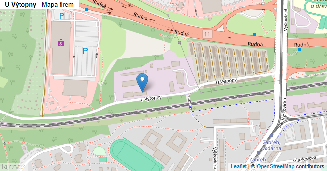 U Výtopny - mapa firem