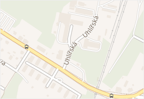 Uhlířská v obci Ostrava - mapa ulice