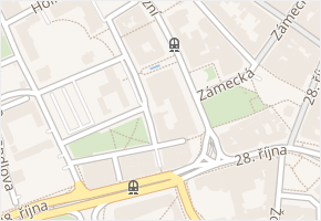 Umělecká v obci Ostrava - mapa ulice