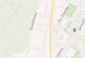 Urbánkova v obci Ostrava - mapa ulice