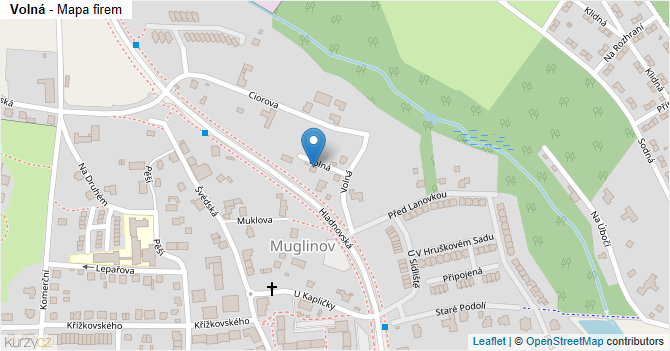Volná - mapa firem