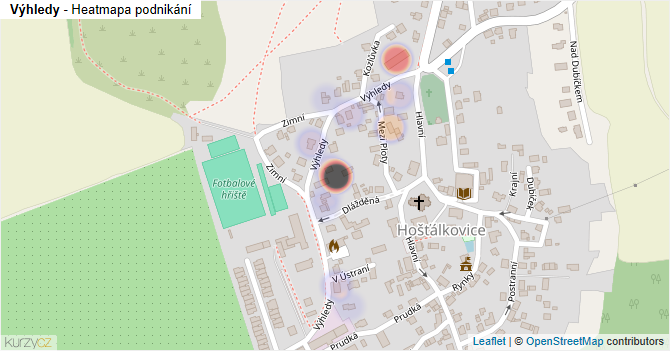 Výhledy - mapa podnikání