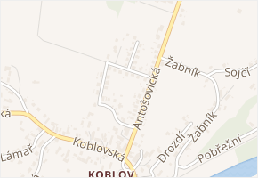 Vyvýšená v obci Ostrava - mapa ulice