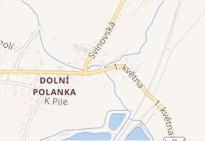 Za Strouhou v obci Ostrava - mapa ulice