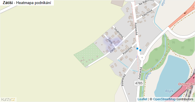 Zátiší - mapa podnikání
