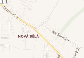 Želivského v obci Ostrava - mapa ulice