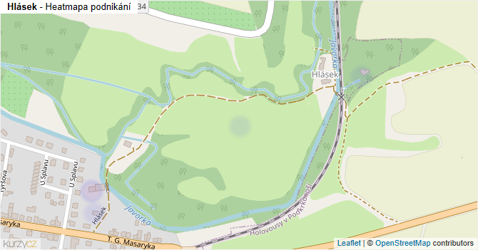 Hlásek - mapa podnikání