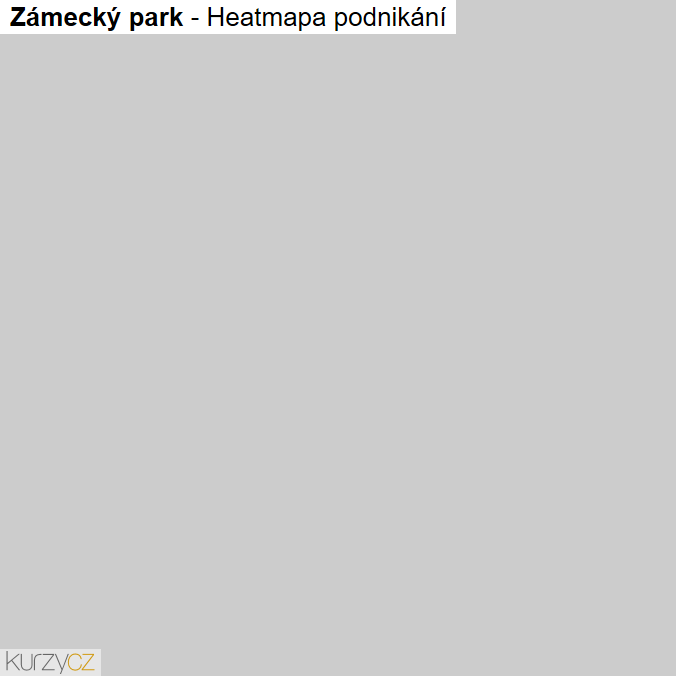 Mapa Zámecký park - Firmy v ulici.