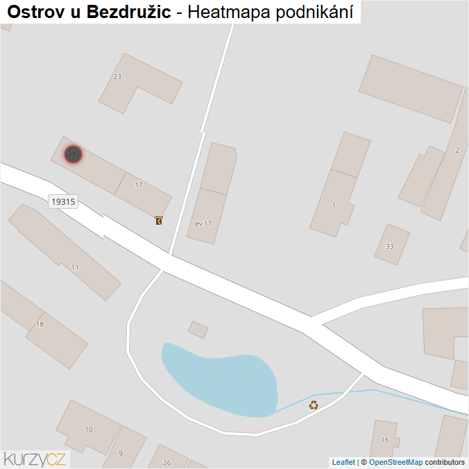 Mapa Ostrov u Bezdružic - Firmy v obci.
