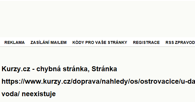 U Dálnice - záplavové mapy stoleté vody