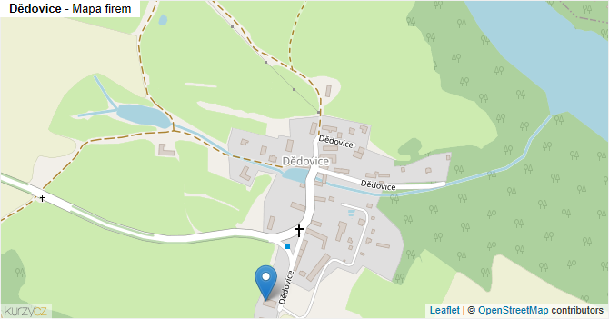 Dědovice - mapa firem