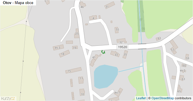 Otov - mapa obce