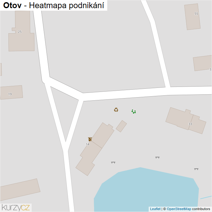 Mapa Otov - Firmy v obci.