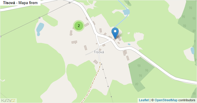 Tisová - mapa firem